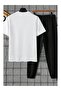 Unisex Printed Modern Oversize Sports Special Design Tracksuit Set - 3