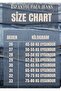 Black High Waist Stretch Fabric Flared Jeans (SIZE GUIDE IS IN THE IMAGE) - 5