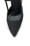 Women's High Heel Shoes Pointed Toe Mesh Look Open Back 8 cm Heel Elegant Stylish Design - 6
