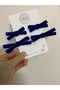 “Velvet Mini Bow Hair Clip Set of 4 |   Economic Package |   Special Design” - 5