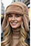 Women's Plush Kalpak Pilot Hat - 3