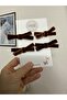 “Velvet Mini Bow Hair Clip Set of 4 |   Economic Package |   Special Design” - 2