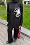 Floral Detailed Knitwear Set Black - 3