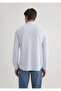 Striped Men's Long Sleeve Shirt M0211402-88654 - 5