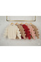 New Season Pompom Sleeve Detailed Crew Neck Baby Girl & Kids Sweater (2-8 Years) - 5