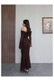 Lined Off-Shoulder Dress - 5