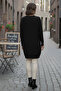 Knitwear Sweater with Buttoned Sleeves R4474 Black - 4