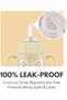 Flip Top Spill Proof Sippy Cup, PPSU, BPA Free, 6 oz, Stage 2 Straw (Bear) - 6