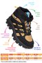Sumy Thermo Sole Velcro Boys' Sports Boots Shoes - 3