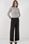 Women's Textured Stretch Knit Blouse 975 - Gray - 2