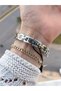 Mini Vintage Case Steel Band 2 Years Warranty 3 Atm Women Wristwatch+Bracelet Ybg.10654.1 - 3