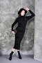 Corded Knitwear Dress - 2