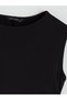 Özmarka New Season Crew Neck Gathered Dress - 6