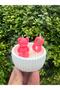 Birthday Candle Mini Cobalt in 1 Candle in Pink and Blue Colors with Teddy Bear and Numbers - 3