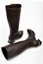 Women's Brown Heeled Boots - 2