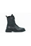 Genuine Leather Rubber Sole Lace-Up/Zipper Women's Boots - Zb0603