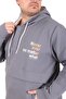 Large Size Hooded Sweat Double Face Never 25706 Fume - 4