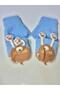 Comfortable Cartoon Rabbit Convertible Gloves Perfect for Typing & Skiing - 3