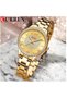 9084 Original Brand Stainless Steel Band Wrist Watch For Women With Box - 2
