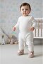 Hand-Knitted Ribbon Powder Booties for Newborn Baby