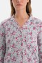 Light Gray Floral Thermal Pajama Set - 5