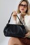 Black Women's Bag Shoulder and Arm Bag - 4