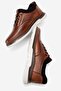 Genuine Leather, 4 Seasons, Anatomical and Orthopedic, Elastic, Men's Inner Outer Leather Shoes - 5
