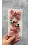 Ribbon Bow Minnie Mouse 4-Piece Clip Buckle Set - 3