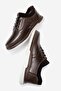 Genuine Leather, 4 Seasons, Anatomical and Orthopedic, Elastic, Men's Inner Outer Leather Shoes - 5