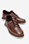 Genuine Leather, 4 Seasons, Anatomical and Orthopedic, Elastic, Men's Inner Outer Leather Shoes