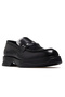 Men's Genuine Leather Casual Daily Shoes 25K Ykö-22195 m Black Opening - 4
