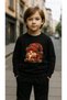 Children's Team Sweatshirt Kizak Noal Printed Girls Boys Crew Neck3 4-5-6-7-8-9-10-11-12Years
