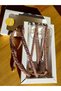 iPhone 14 Pro Max Satin Cord Phone Strap Phone Case with Strap - Pink Gold - 4