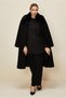 Fur Detailled Coat 90627