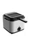 Deep Fryer 2.5L with View Window | Stainless Steel Lid | Silver & Black | Home Use