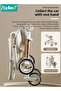 Lightweight Baby Stroller, Multifunctional Travel Cabin, One-Hand Folding Babies Strollers for Newbo - 5
