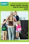 Stroller Travel Bag, Portable Pram Bag for Airplane, Car Seat Travel Bag, Baby Stroller Transport Ca - 3