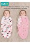 6 PCS Baby Swaddle Blanket Wrap Cap Set Newborn Infant Sleep Sack With Caps 100% Breathable Cotton 0 - 8