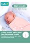 6 PCS Baby Swaddle Blanket Wrap Cap Set Newborn Infant Sleep Sack With Caps 100% Breathable Cotton 0 - 4
