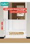 Retractable Baby Safety Gates for Door & Stair,Mesh Pet Gate 80cm Tall,Extends to 180cm Wide,Indoor Toddler Play Fence Easy to Roll - 5