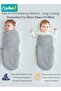 6 PCS Baby Swaddle Blanket Wrap Cap Set Newborn Infant Sleep Sack With Caps 100% Breathable Cotton 0 - 6