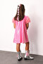 Fuchsia Sleeves Tassel Sequin Girls Dress - Delit - 3