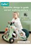 6 in 1 Multifunctional Baby Sit to Stand Walker With Activity Center Toddler Trolley & Push Stroller with Interactive Learning Table, Toy Gift for Infant Boys Girls - 5