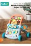 2-in-1 Baby Sit-to-Stand Push Walker & Early Educational Child Activity Center, with Removable Inter - 2