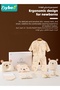 25PCS Newborn Baby Gift Set, Newborn Layette Gift Set for Boys and Girls, Babies Essential Clothes A - 3