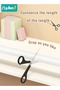 Baby Proofing Edge and Corner Guard Protector Set For Furniture Or Tables, 4m Edges & 8 Foam Corners - 8