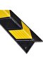 Reflective Corner Guard Wall Corner Protector with Yellow Strips for Garage Parking - 6