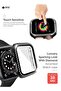 جراب مرصع بالألماس مع واقي شاشة لساعة Apple Watch مقاس 38 مم - 2