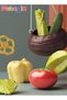 42 Pcs Pretend Kitchen Toy Set with Accessories, Kitchen Play Set Toy with Realistic Light Sound Ste - 8