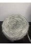 Gray (2 Ply) Elite Moher, Silver Glitter (3 Ply Winding) Custom Design Knitting Yarn 200Gr - 3